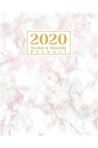 2020 Weekly And Monthly Planner