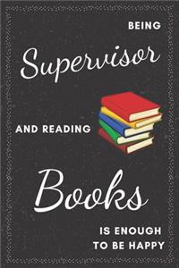 Supervisor & Reading Books Notebook