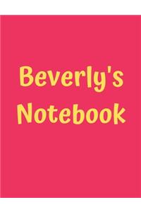 Beverly's Notebook