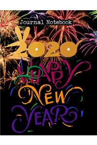 Happy New Year 2020 Journal Notebook