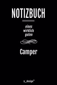 Notizbuch für Camper