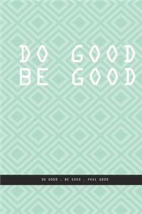 GREENISH BLUE SQUARES Notebook