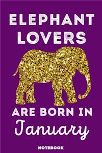 Elephant Lovers Are Born In January