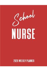 School Nurse 2020 Weekly Planner