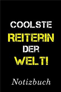 Coolste Reiterin Der Welt Notizbuch