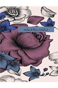 Unlined Plain Notebook