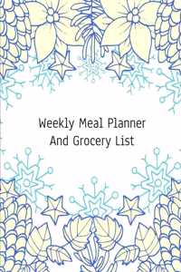 Weekly Meal Planner And Grocery List
