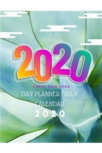 Day Planner Daily Calendar 2020