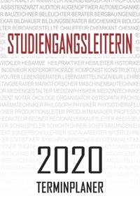 Studiengangsleiterin - 2020 Terminplaner
