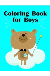 Coloring Book for Boys