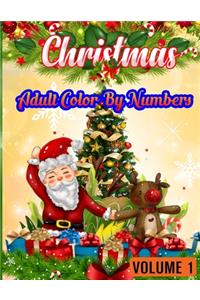 Christmas Adult Color By Numbers ( Volume 1 )