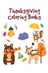 Thanksgiving Coloring Books