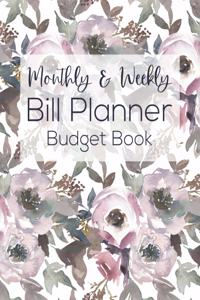 Monthly & Weekly Bill Planner