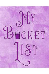 My Bucket List
