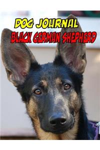 Dog Journal Black German Shepherd