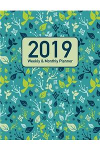 2019 Weekly & Monthly Planner