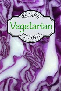 Vegetarian Recipe Journal