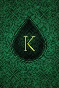 Monogram K Notebook