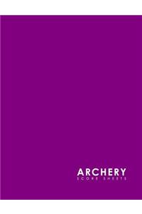 Archery Score Sheets