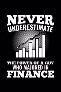 Never Underestimate the Power of a Guy Who Majored in Finance