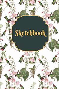 Basics Sketchbook - Hummingbirds in Flight Notebook