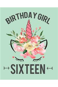 Birthday Girl Sixteen