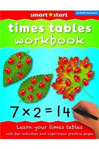 Smart Start - Workbook, Times Tables: With a Wipe-Clean Section to Allow Children to Practise Again and Again