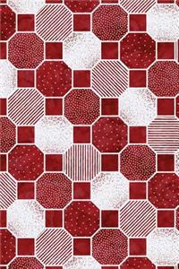 Journal Notebook Dotty Hexagon Pattern 13