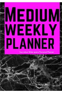 Succubus Medium Weekly Planner