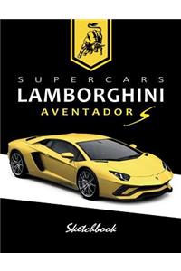 Supercars Lamborghini Aventador S Sketchbook