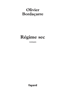 Régime sec