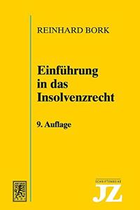 Einfuhrung in Das Insolvenzrecht