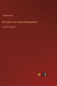 Lehre vom Auferstehungsleibe