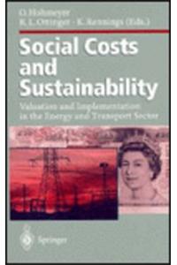 Social Costs and Sustainability