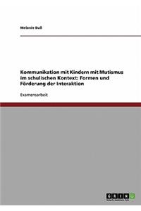 Kommunikationsstorung Mutismus