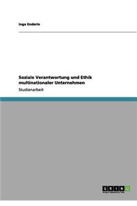 Soziale Verantwortung und Ethik multinationaler Unternehmen