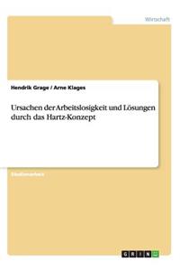 Ursachen der Arbeitslosigkeit und Lösungen durch das Hartz-Konzept