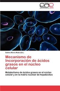 Mecanismo de Incorporación de ácidos grasos en el núcleo celular