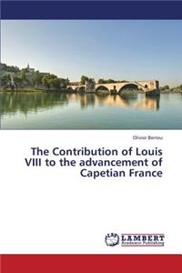 Contribution of Louis VIII to the advancement of Capetian France