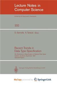 Recent Trends in Data Type Specification