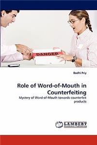 Role of Word-of-Mouth in Counterfeiting