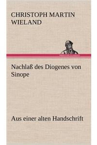 Nachlass Des Diogenes Von Sinope