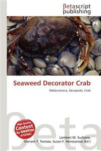 Seaweed Decorator Crab