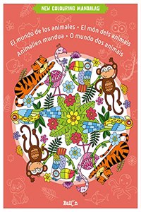 NEW COLOURING MANDALAS-MUNDO DE LOS ANIMALES
