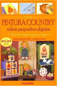 Pintura Country Sobre Pequeos Objetos