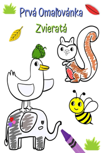Prvá Omaľovánka Zvieratá