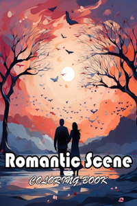 Romantic Scene Coloring Book