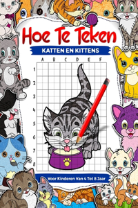 Hoe katten en kittens te tekenen voor kinderen van 4-8 jaar