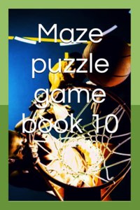 Maze puzzle game book 10