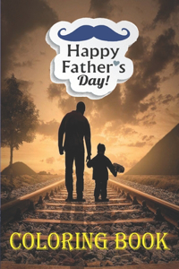 Happy Father's Day Coloring Book
